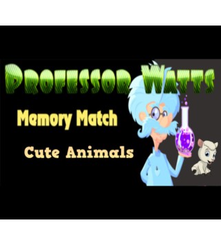 Professor Watts Memory Match Cute Animals Steam Key GLOBAL